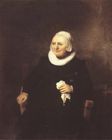  Portrait of a seated Woman with a Handkerchief (mk33)